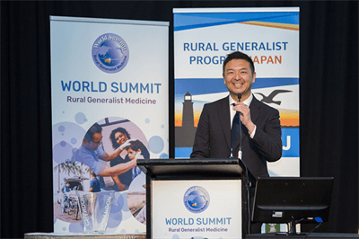 Manabu launch of RG Japan