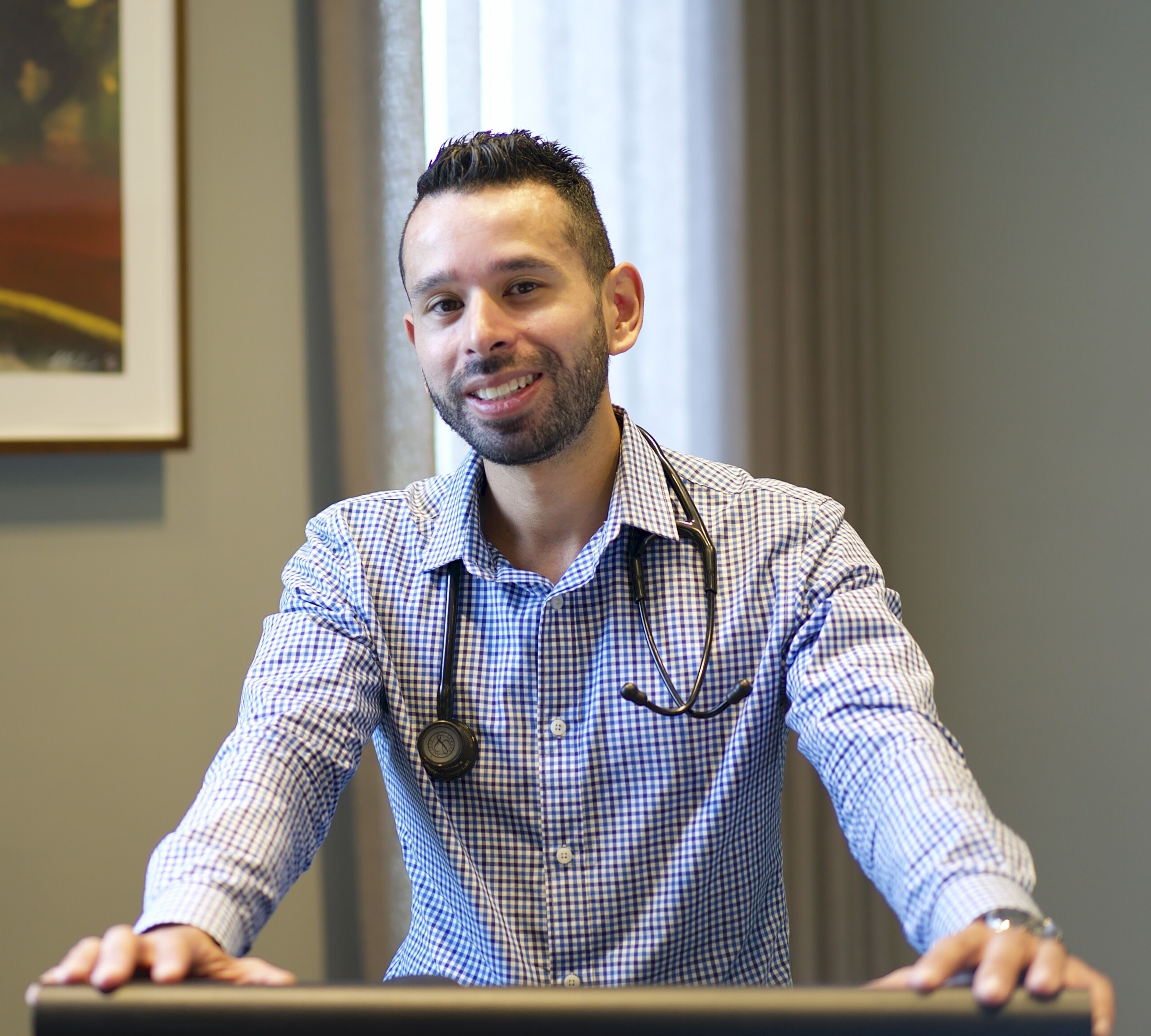 Cropped A Dhillon Profile JPEG Steth Lecturn